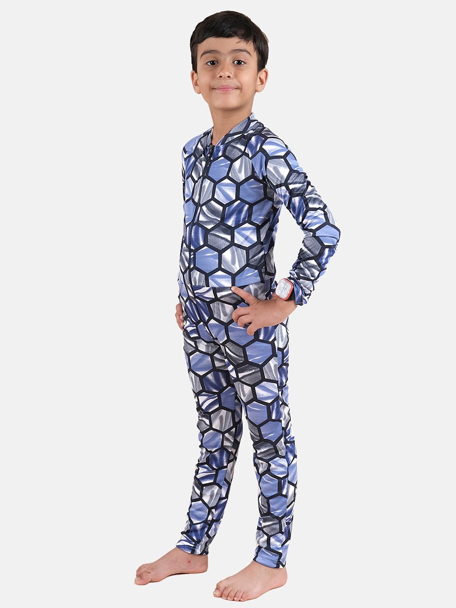 IO Kids Pink Printed Jammers