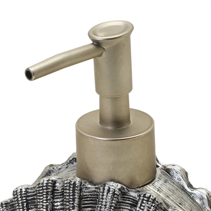 Beach Cottage Resin Slate Novelty Lotion Dispenser Natural/Slate - India Ink