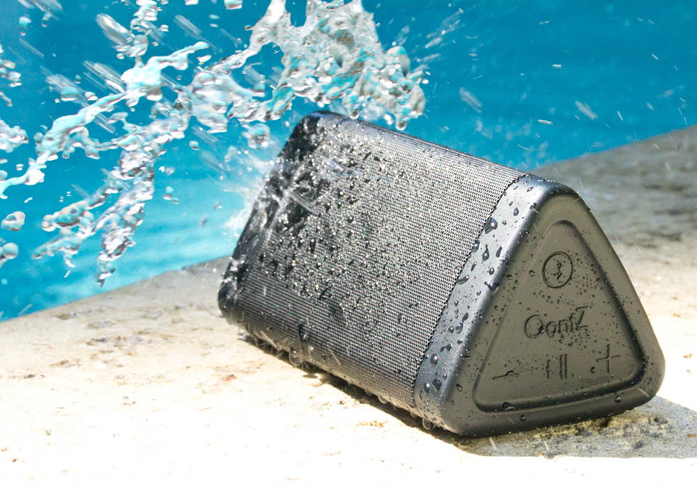 OontZ Angle 3 Bluetooth Speaker IPX5 Water Resistant (Black) by Cambridge SoundWorks