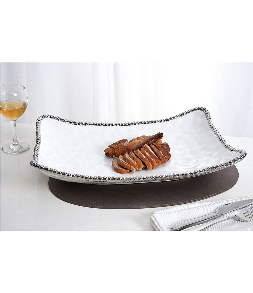 Pampa Bay Salerno Porcelain Rectangular Serving Platter