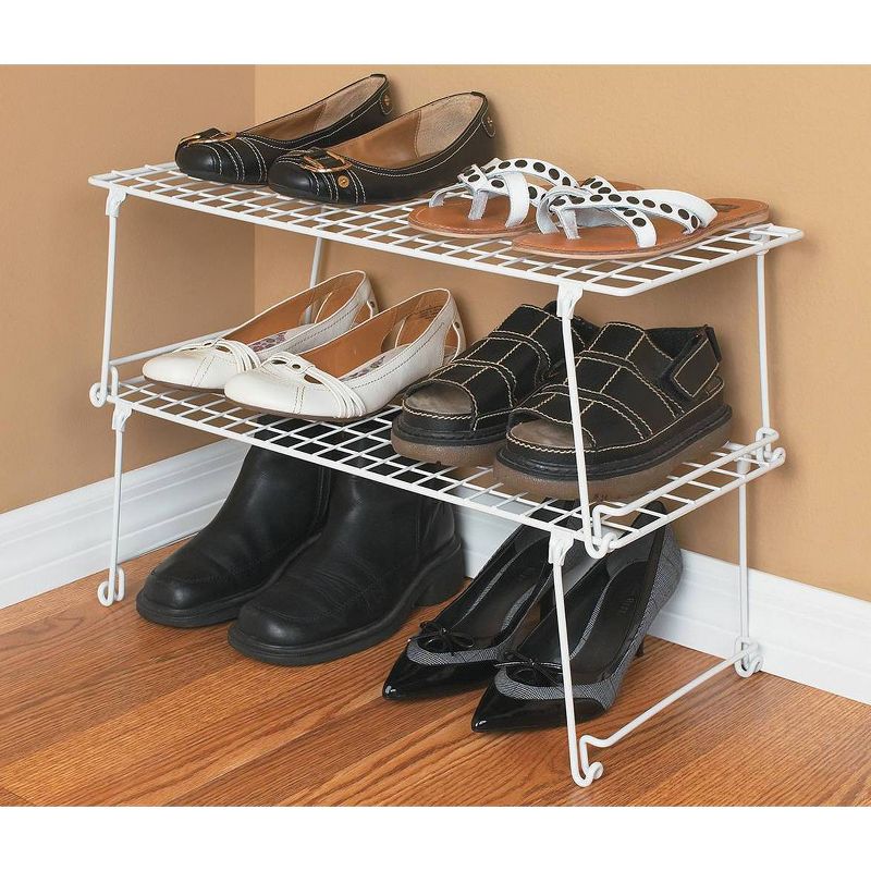 ClosetMaid 21" Stack or Hang Wire Shelf White