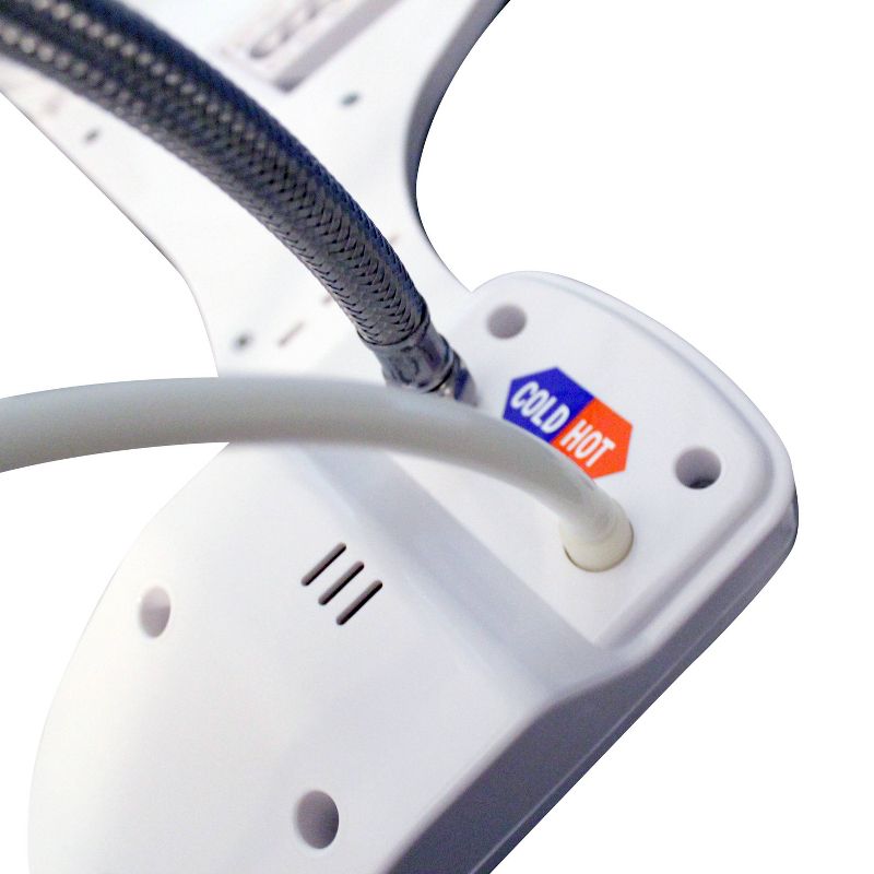 SB-410 Non-Electric Bidet Attachment with Single Nozzle and Hot/Cold Water White - SmartBidet