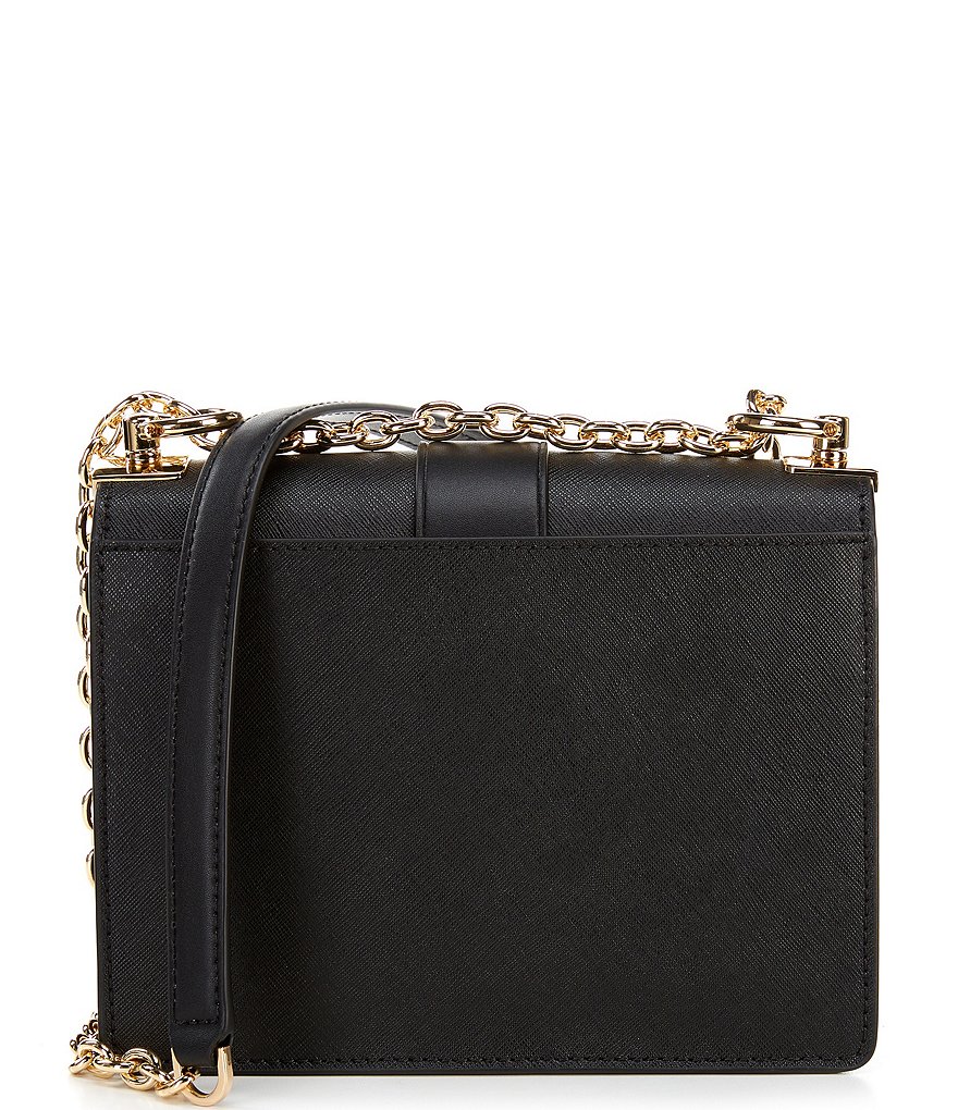 Michael Kors Greenwich Leather Small Convertible Crossbody Bag