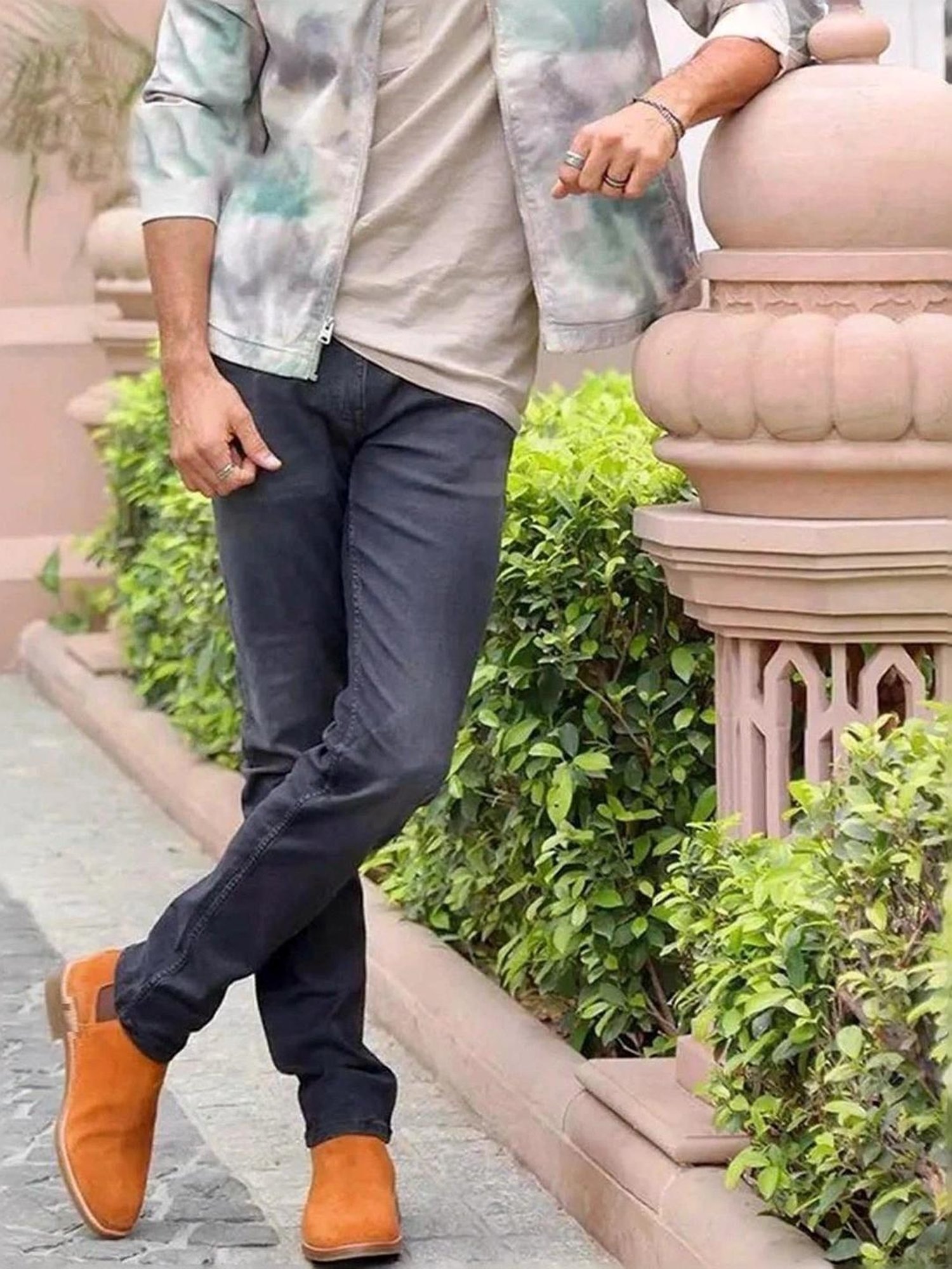 Saint G Men's Arduin Tan Chelsea Boots