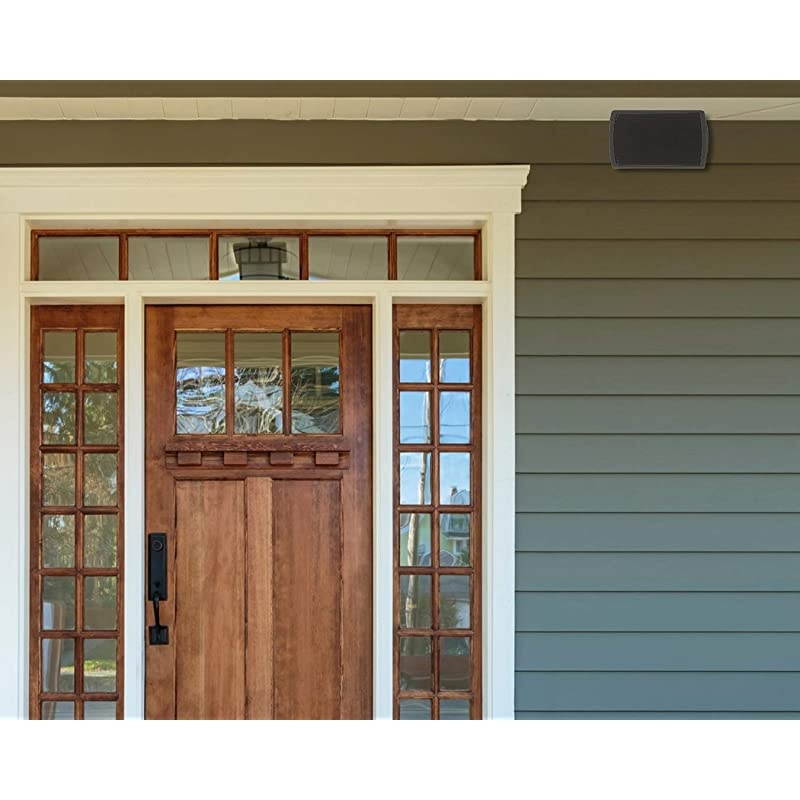 Home Office & Theater, Outdoor Speakers, Black, 5.25 inch, 3000 Series, MS3523BK, 2 Pack