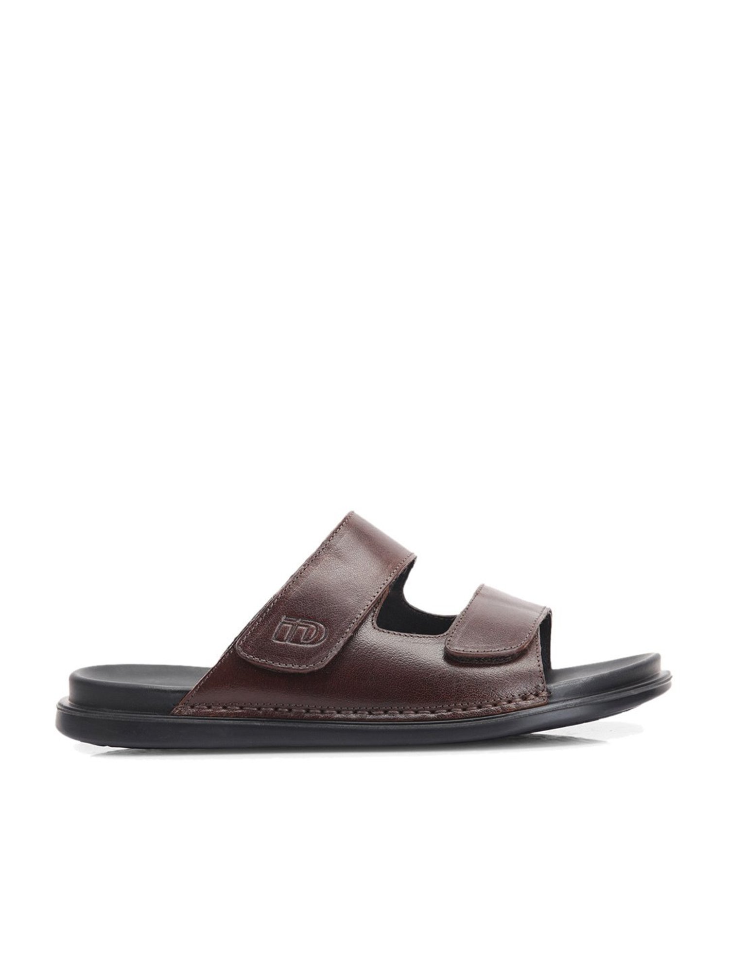 ID Men's Brown Casual Sandals