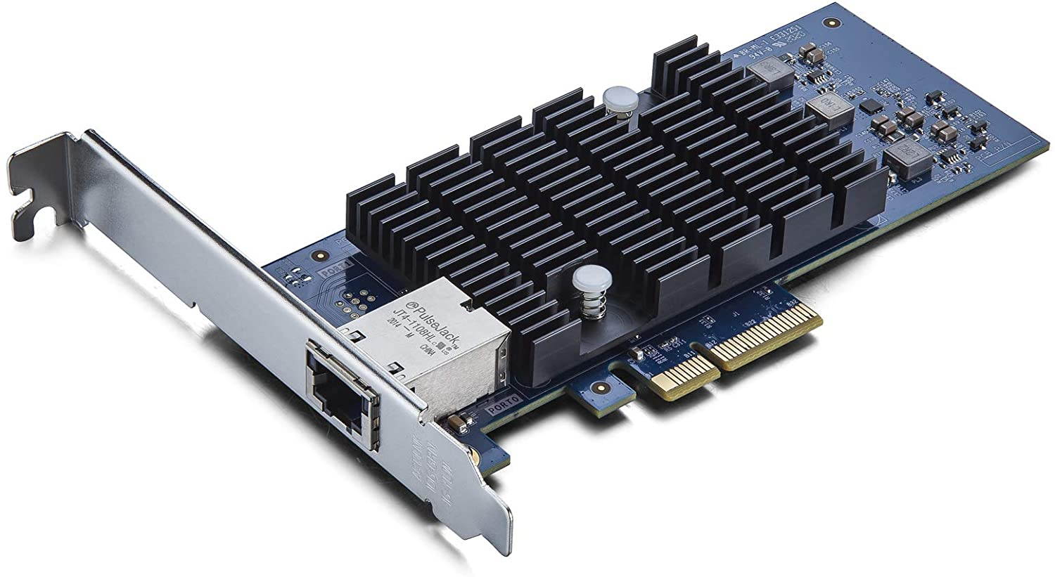 10Gb PCI-E NIC Network Card, Single Copper RJ45 Port, PCI Express Ethernet LAN Adapter Support Windows Server/Linux/ESX, Compare to Intel X550-T1