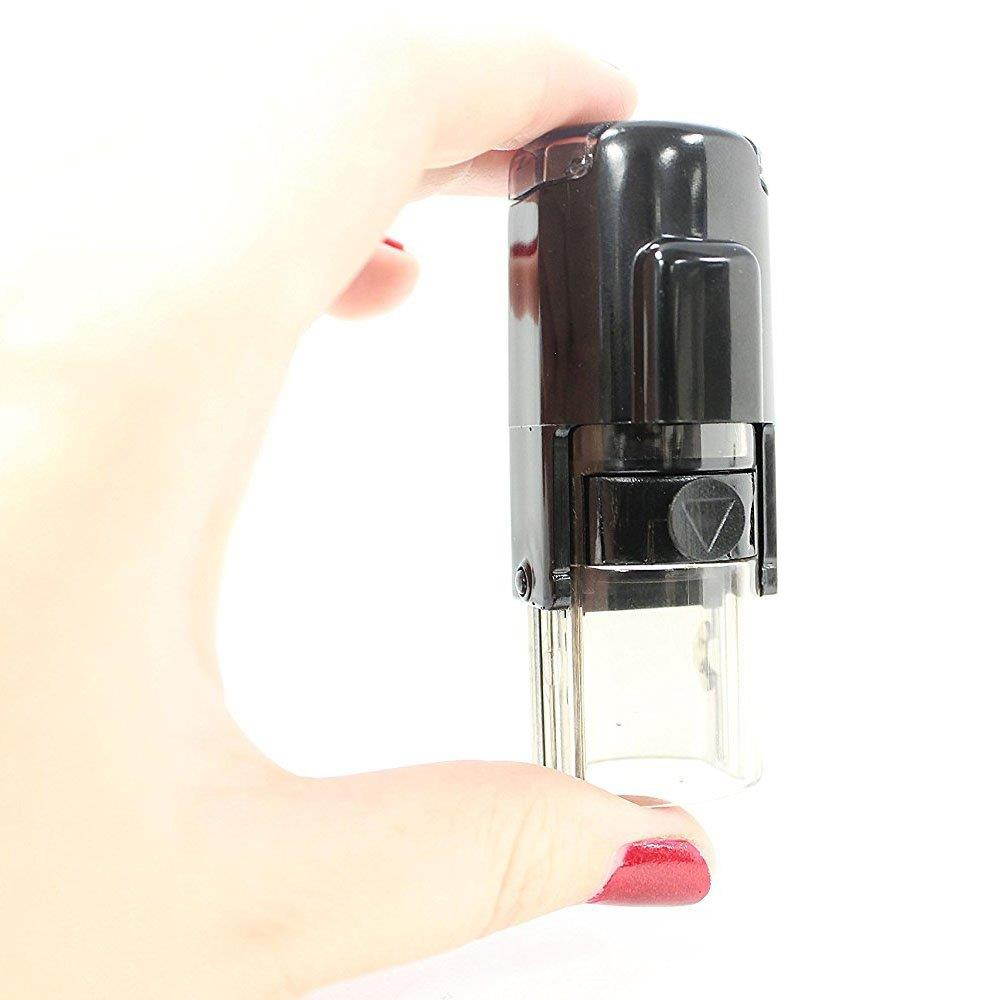 Round Teacher Stamp - AWESOME! - RED INK