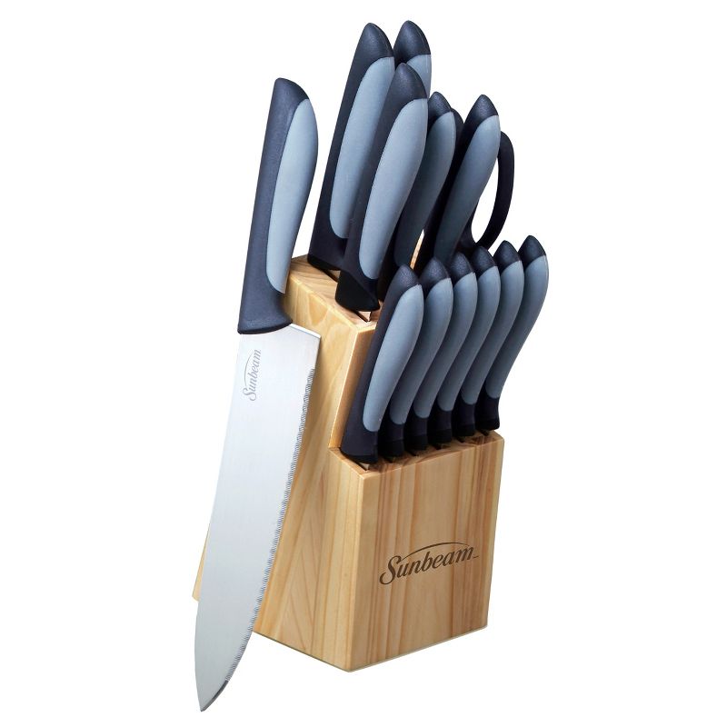 Sunbeam Durant 14pc Stainless Steel Cutlery Set Gray