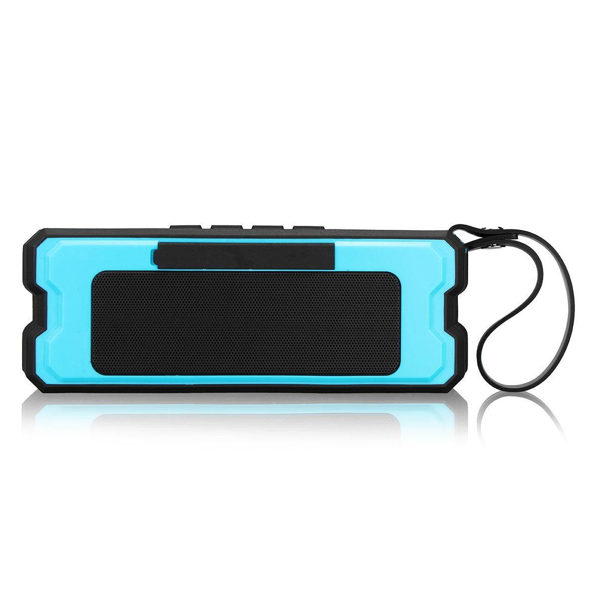 Portable IPX6 Waterproof Super Bass Bluetooth 4.0 MINI Speaker Outdoor Subwoofer - Blue