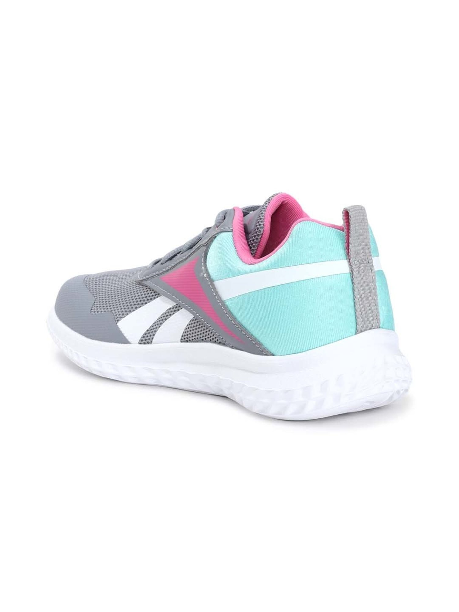 Reebok Kids Rush Runner 5 Grey & Pink Running Shoes