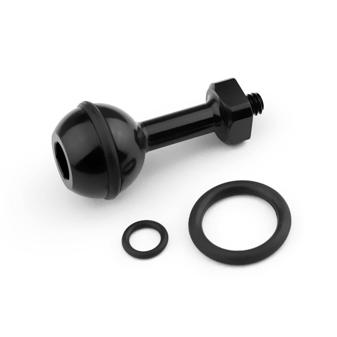 1/4 inch Screw Black Ball Mount Adapter for GoPro HERO5 HERO4 Session 4 3+ 3 SJ4000