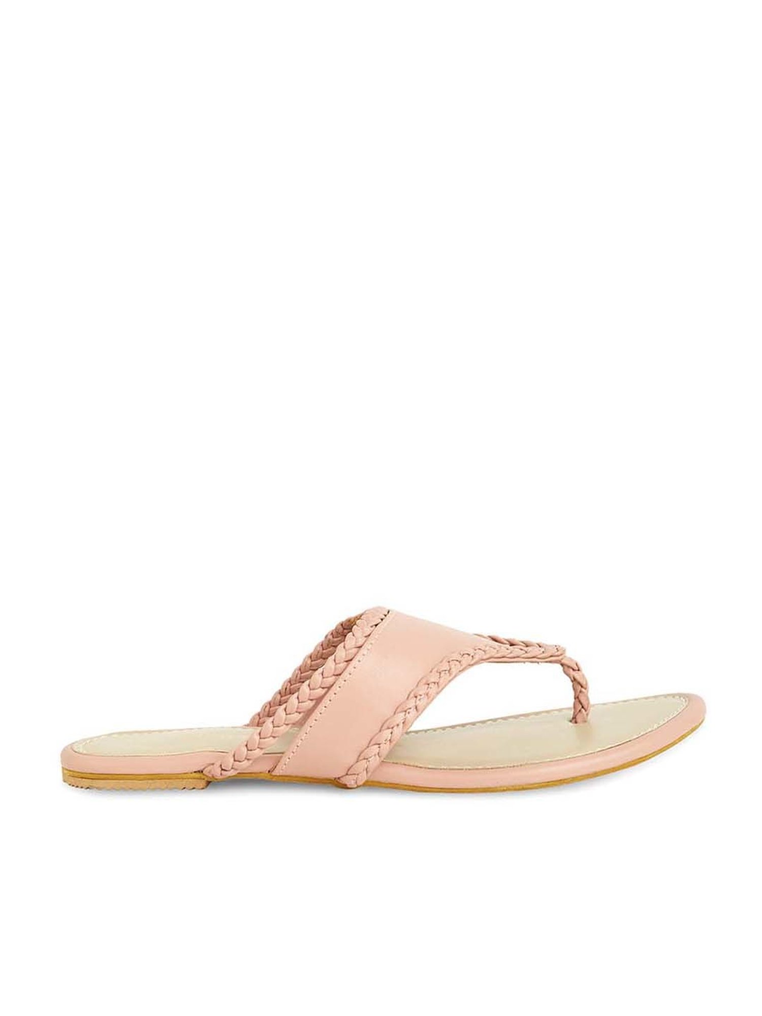 Kiana Women's Pink Thong Sandals