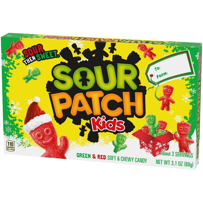 Sour Patch Kids Holiday Theater Box - 3.1oz