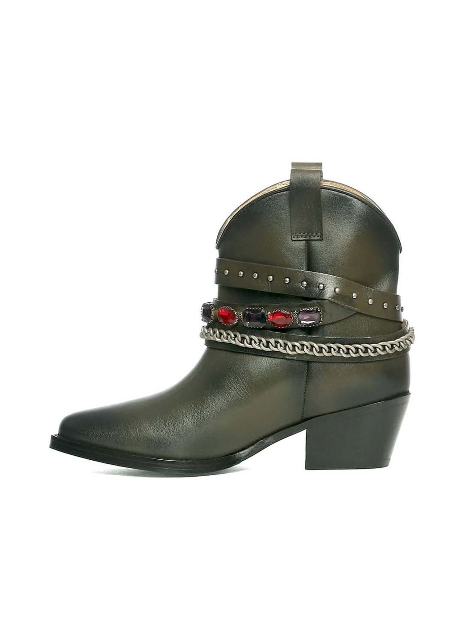 Saint G Women's Louanne Olive Booties