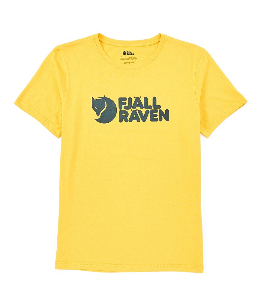 Fjallraven Logo Recyled Organic Cotton Short-Sleeve Tee
