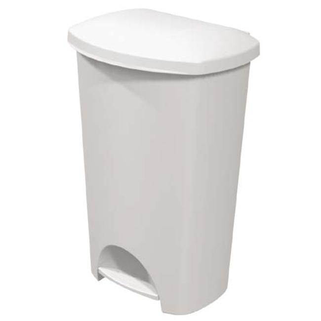 Sterilite 44 Quart Step-On Wastebasket  10968004 - Pack of 4