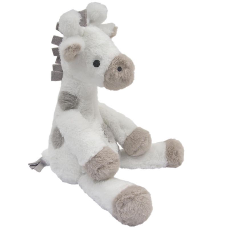 Lambs & Ivy Signature Goodnight Giraffe Moonbeams Plush Giraffe Stuffed Animal 11.5 Inch - Millie - Gray/White