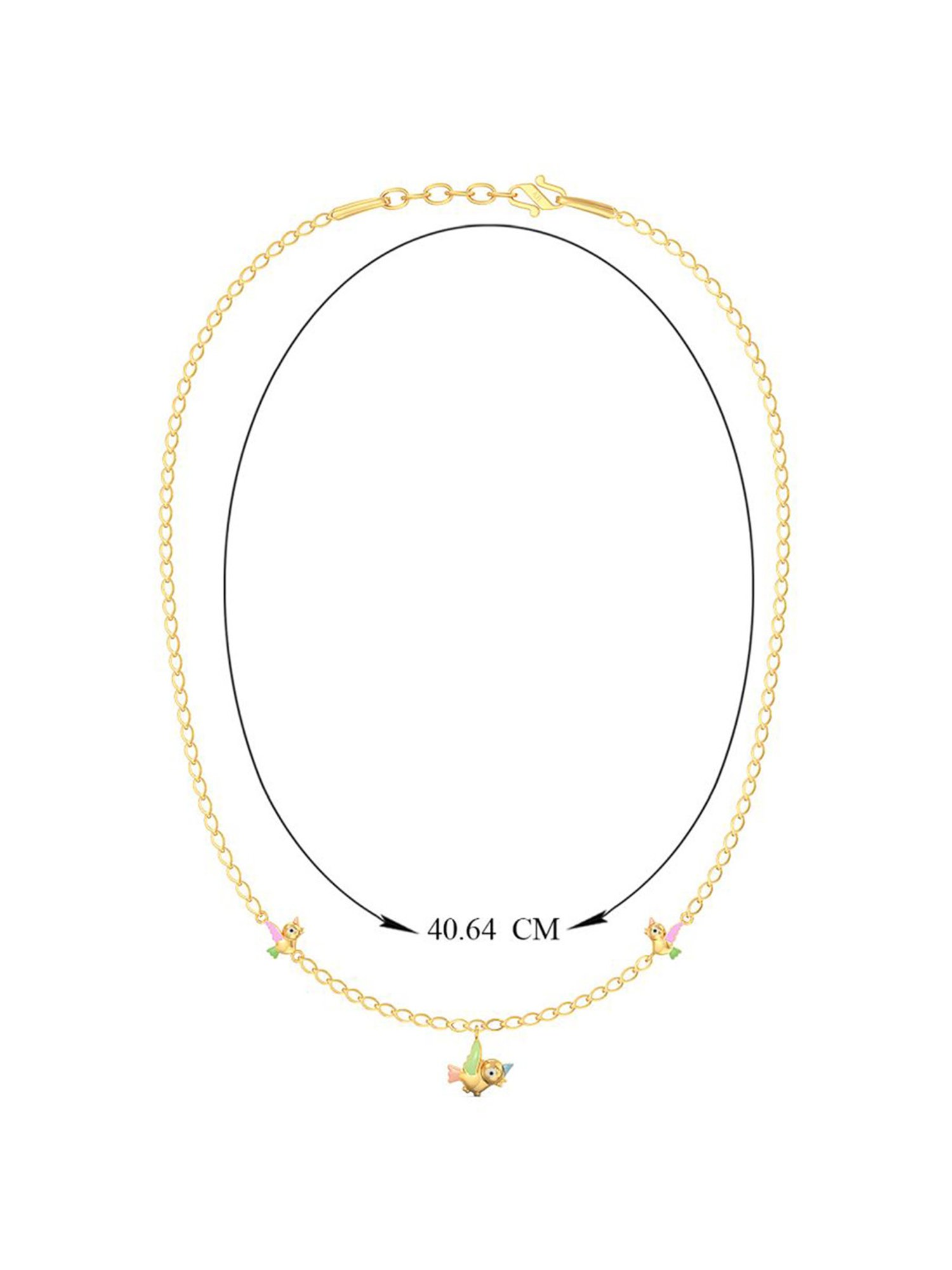 Joyalukkas 22k Adorable Gold Kid's Chain