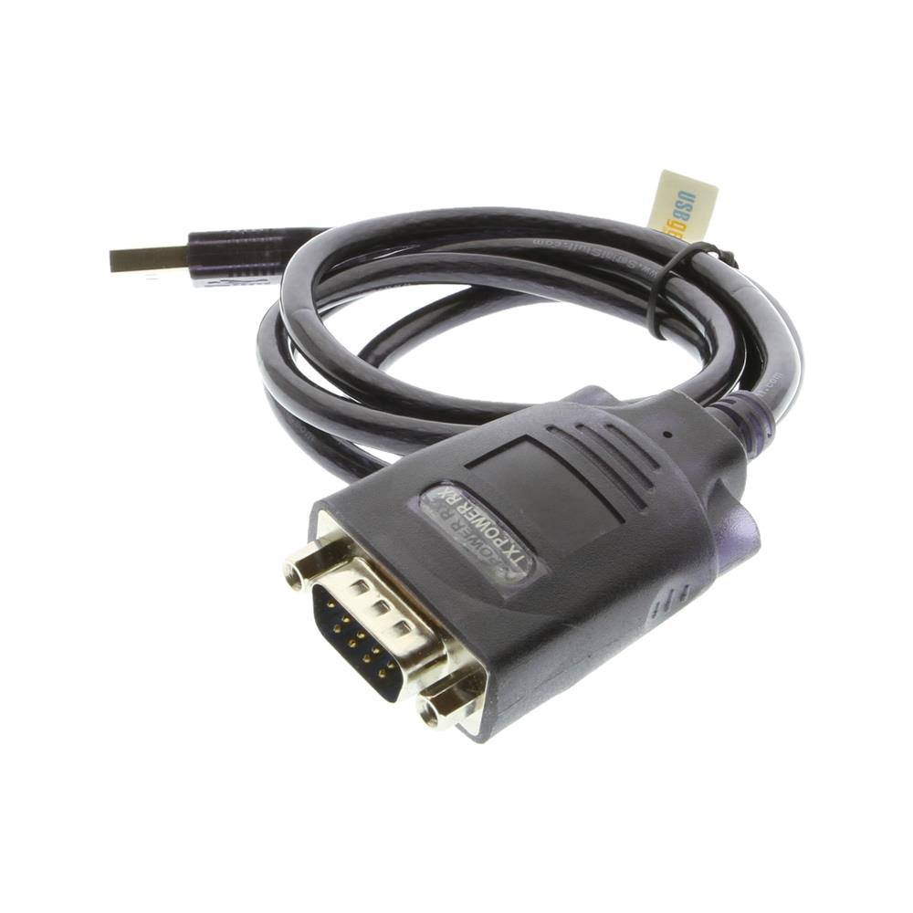 Coolgear 36 inch DB-9 Serial Adapter High Speed USB SERIAL RS-232 With Prolific Chip (Pl-2303HX)