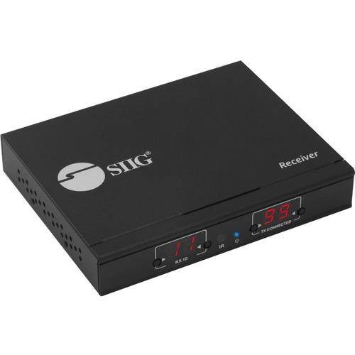 SIIG HDMI 2.0 4K60Hz Over IP Extender / Matrix with IR Receiver CEH25C11S1