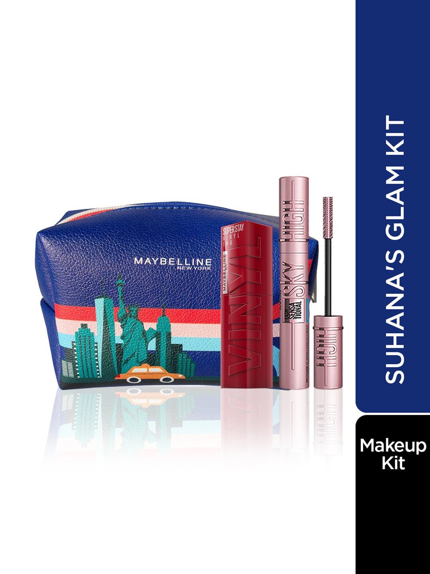 Insight Cosmetics Combo Of Primer Fixer Compact Powder & Concealer Foundation - 300 gm