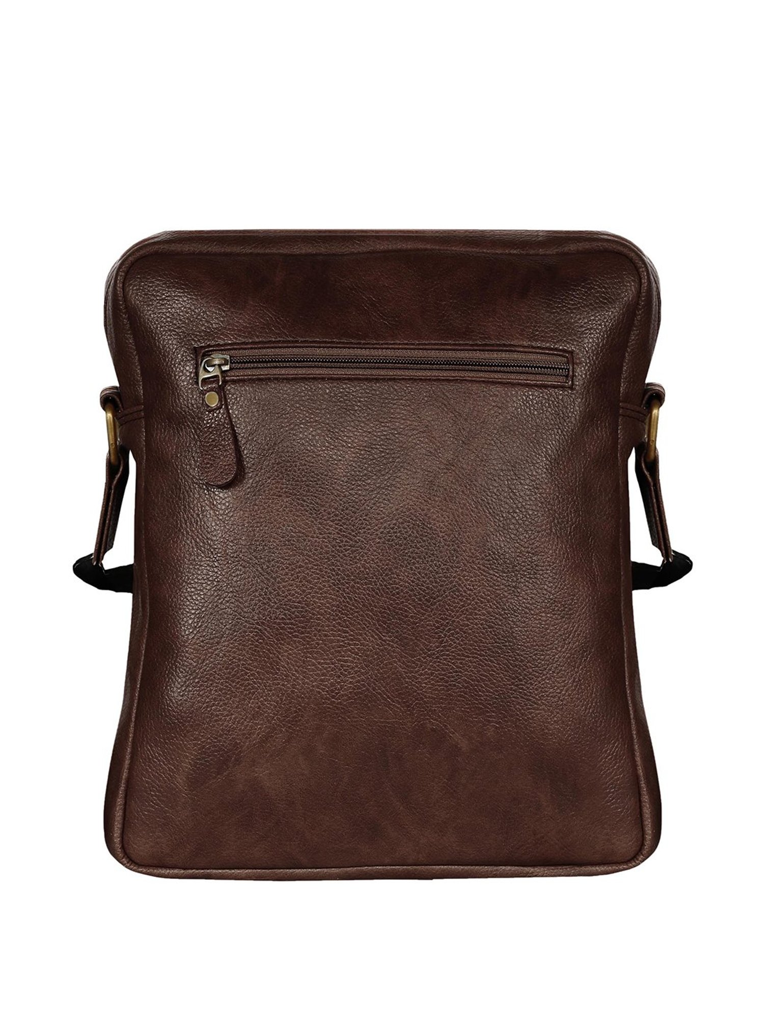 Scharf Lucas-Busi-Mess Brown Solid Small Cross Body Bag