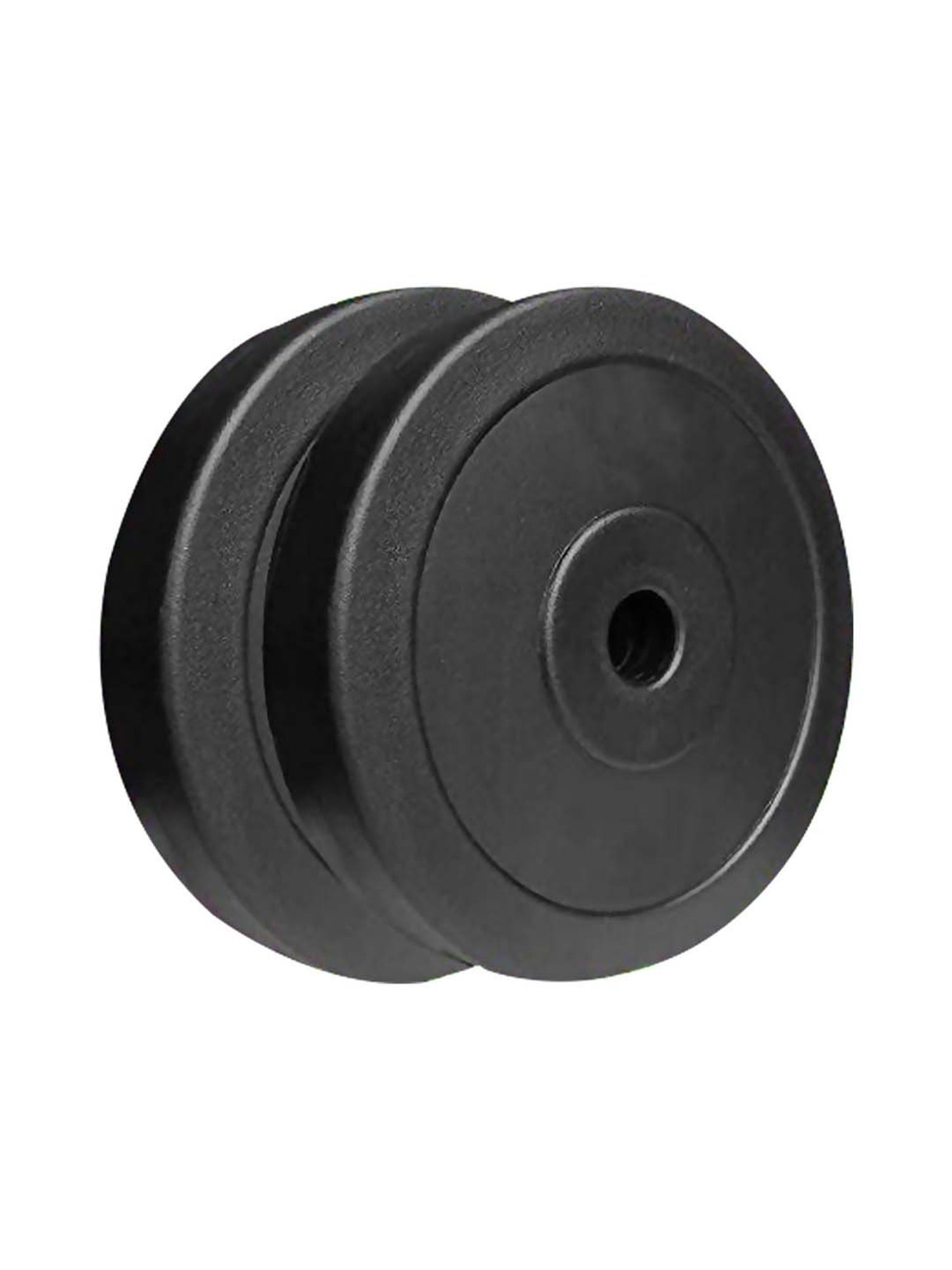 BIGBULL Rubber Coated Solid Hex Dumbbell (Pack Of Two) (2.5 Kg x 2pc (Total = 5 kg))