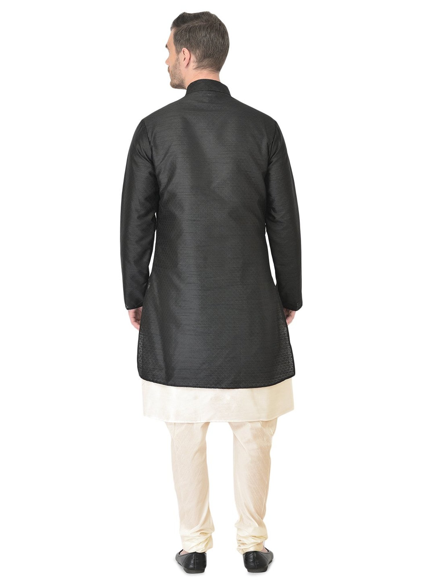 SG RAJASAHAB Multi Regular Fit Self Pattern Kurta Set