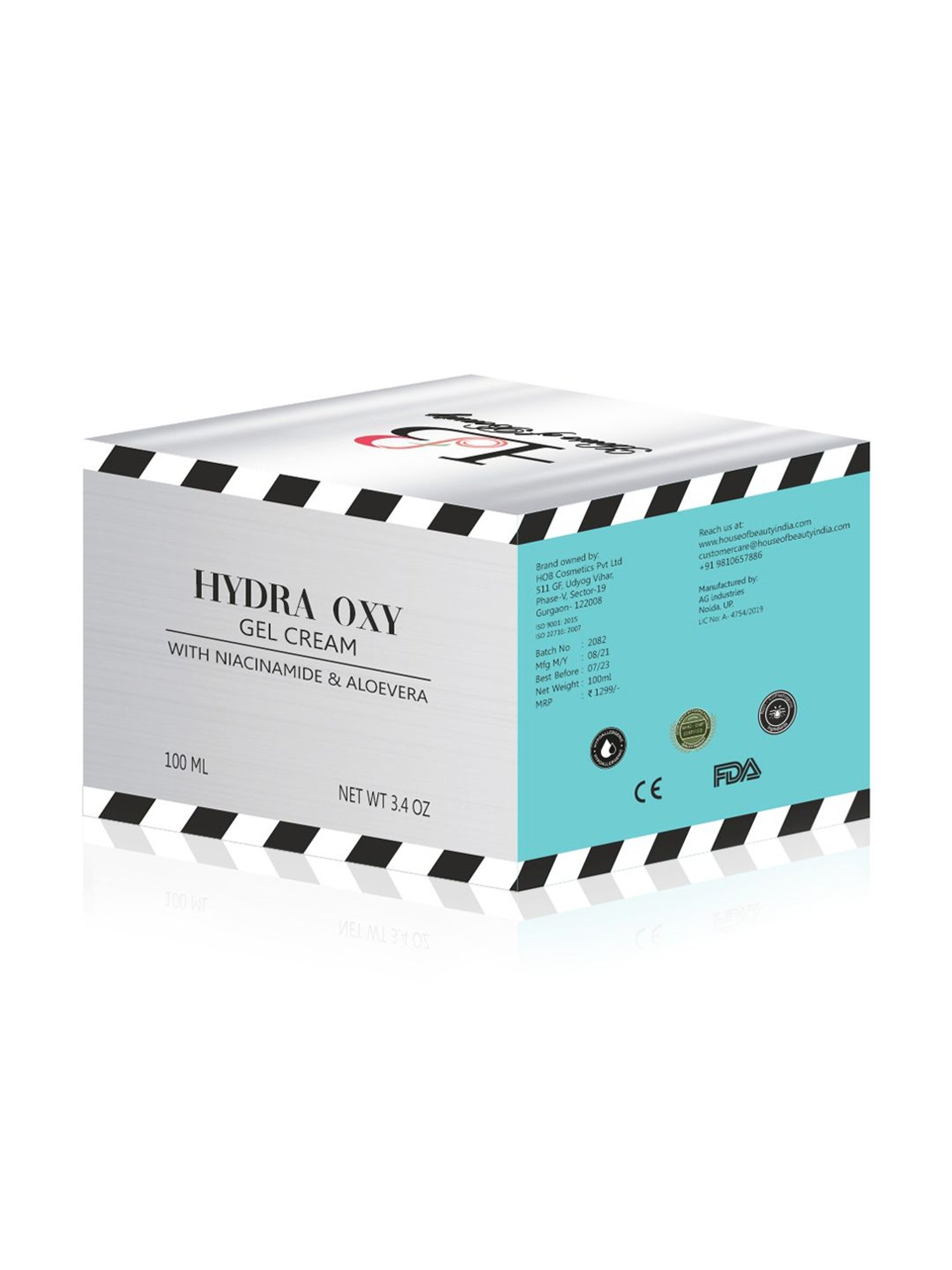 HofB- House of Beauty Hydra Oxy Gel Cream - 301 gm