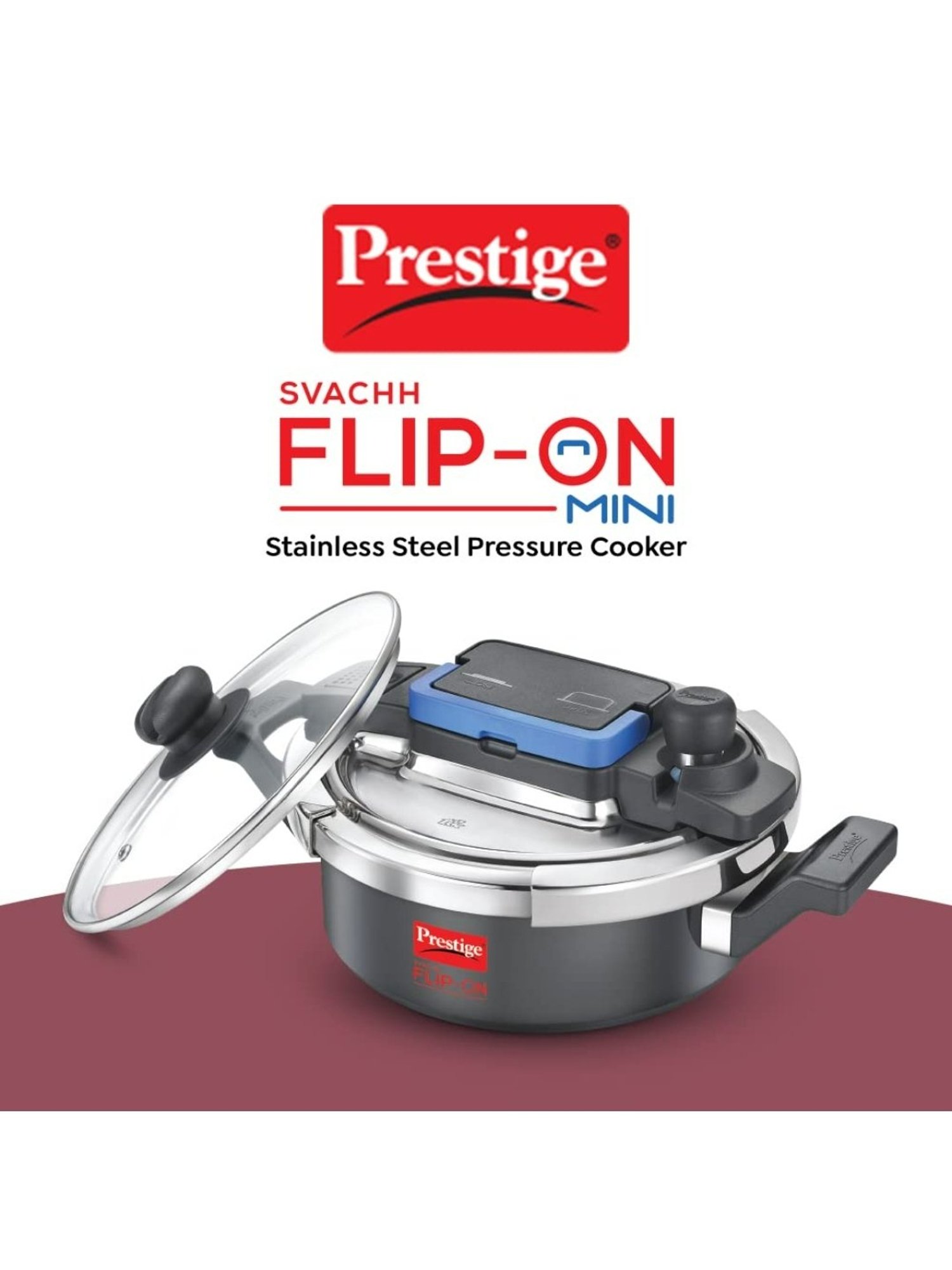 Borosil Silver Aluminium Pressure Cooker (5 L)