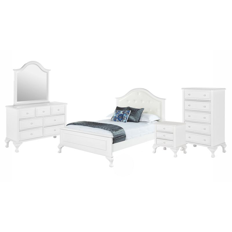 5pc Full Isabella Youth Set White - Picket House Furnishings