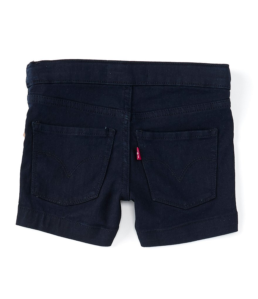 Levi's&reg; Big Girls 7-16 Pull-On Shorty Sateen Denim Shorts