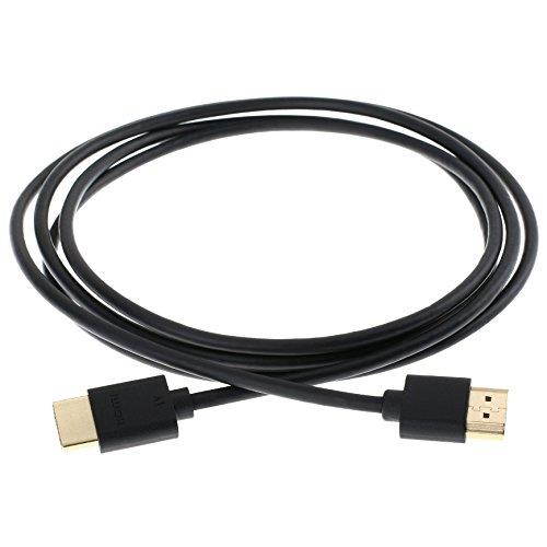 C&E Ultra Slim Series High Performance HDMI Cable with Red Mere Technology 6 Feet CNE459795