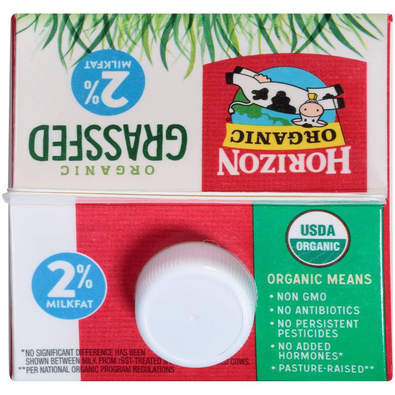 Horizon Organic Grassfed 2% Milk - 0.5gal