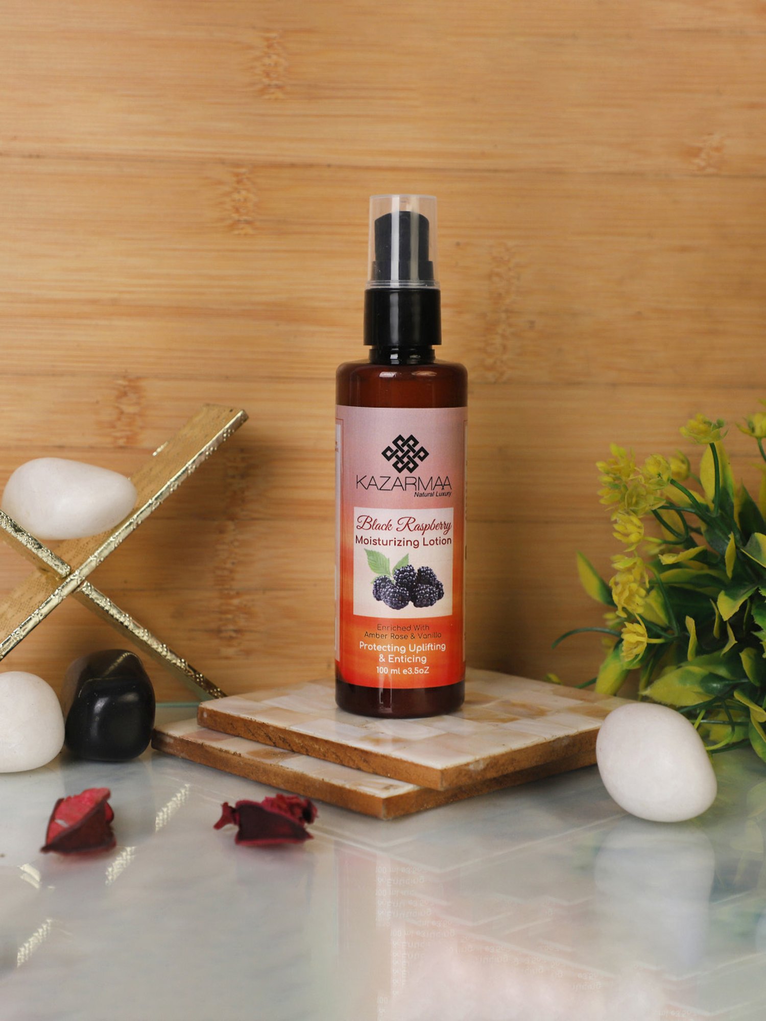 Kazarmaa Black Raspberry & Almond & Coconut Moisturizing Lotion Combo