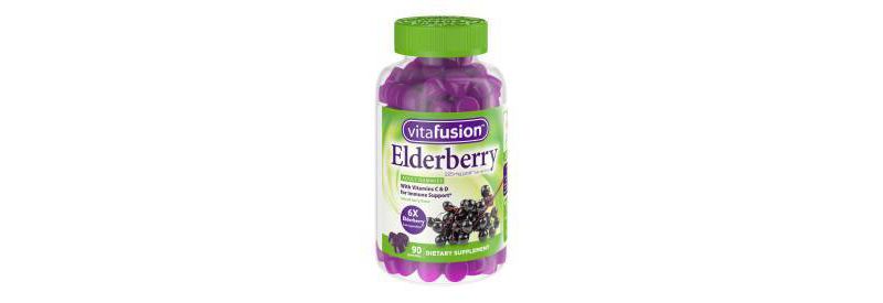 Vitafusion Elderberry Gummy - 60ct