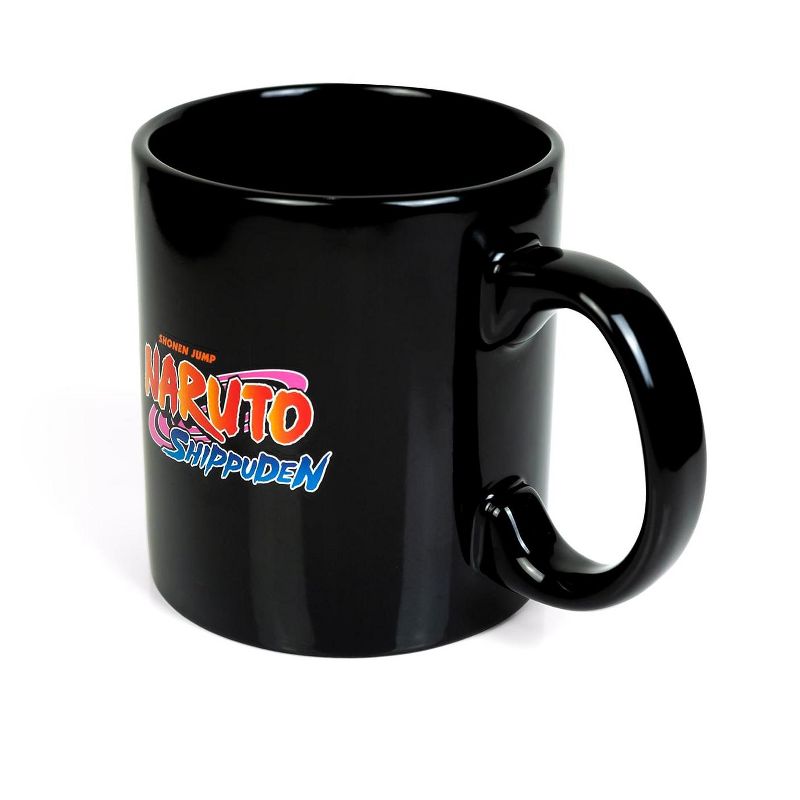 Just Funky Naruto: Shippuden Hidden Leaf Village Pewter Emblem Coffee Mug | Holds 20 Ounces