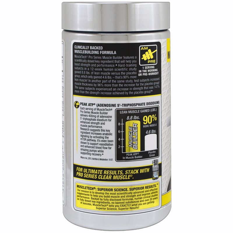 Muscletech Pro Series, Muscle Builder, 30 Rapid-Release Capsules, Sports Nutrition Supplements