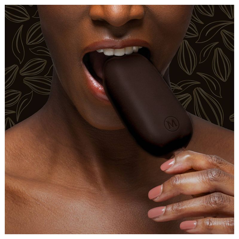 Magnum Vanilla Ice Cream Bars Dipped in Dark Chocolate - 3ct
