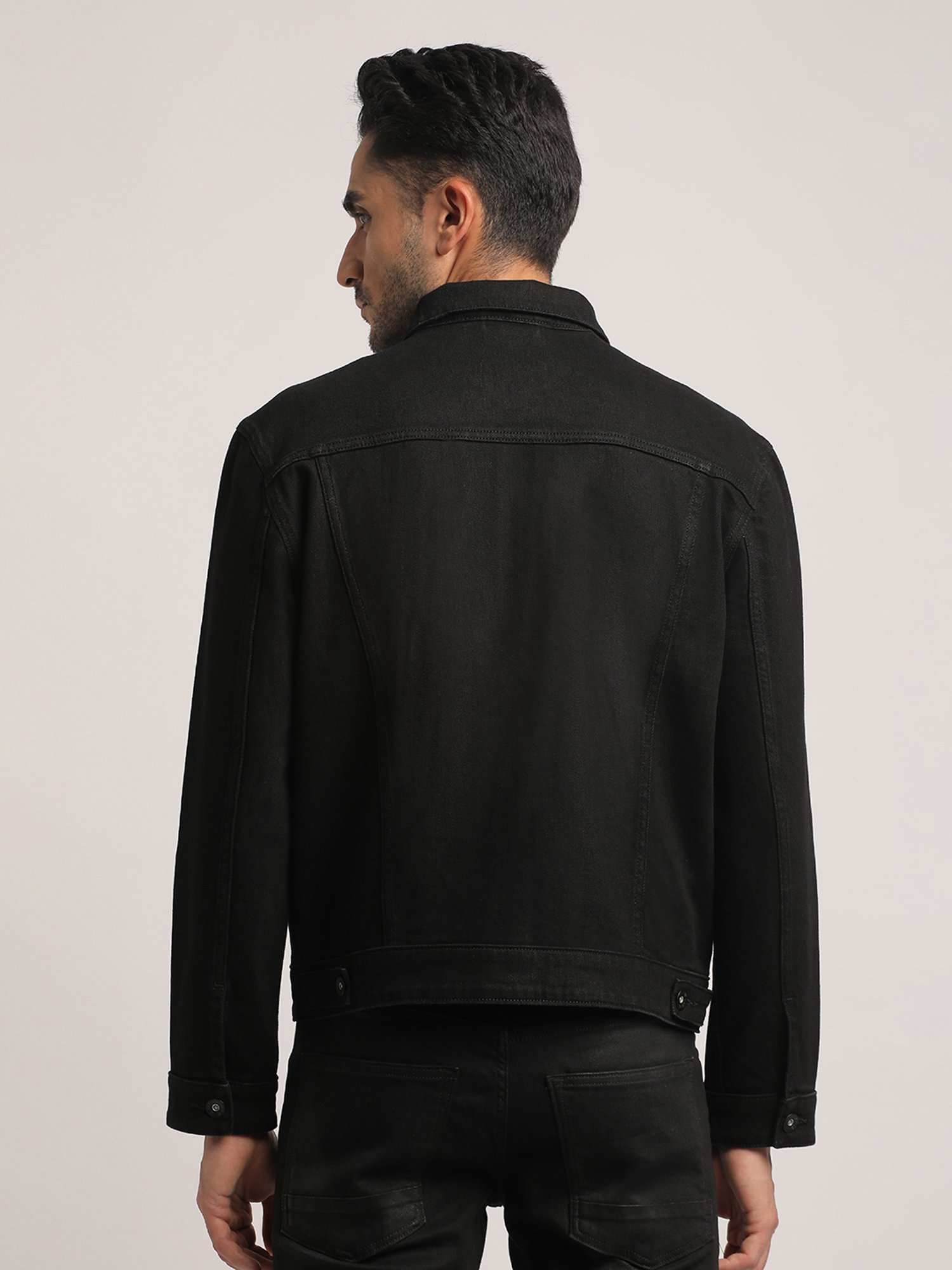 Hummel Blue Regular Fit Solid Jacket