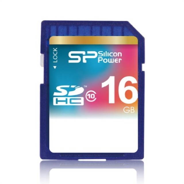 silicon power 16gb sdhc class 10 flash memory card sp016gbsdh010v10
