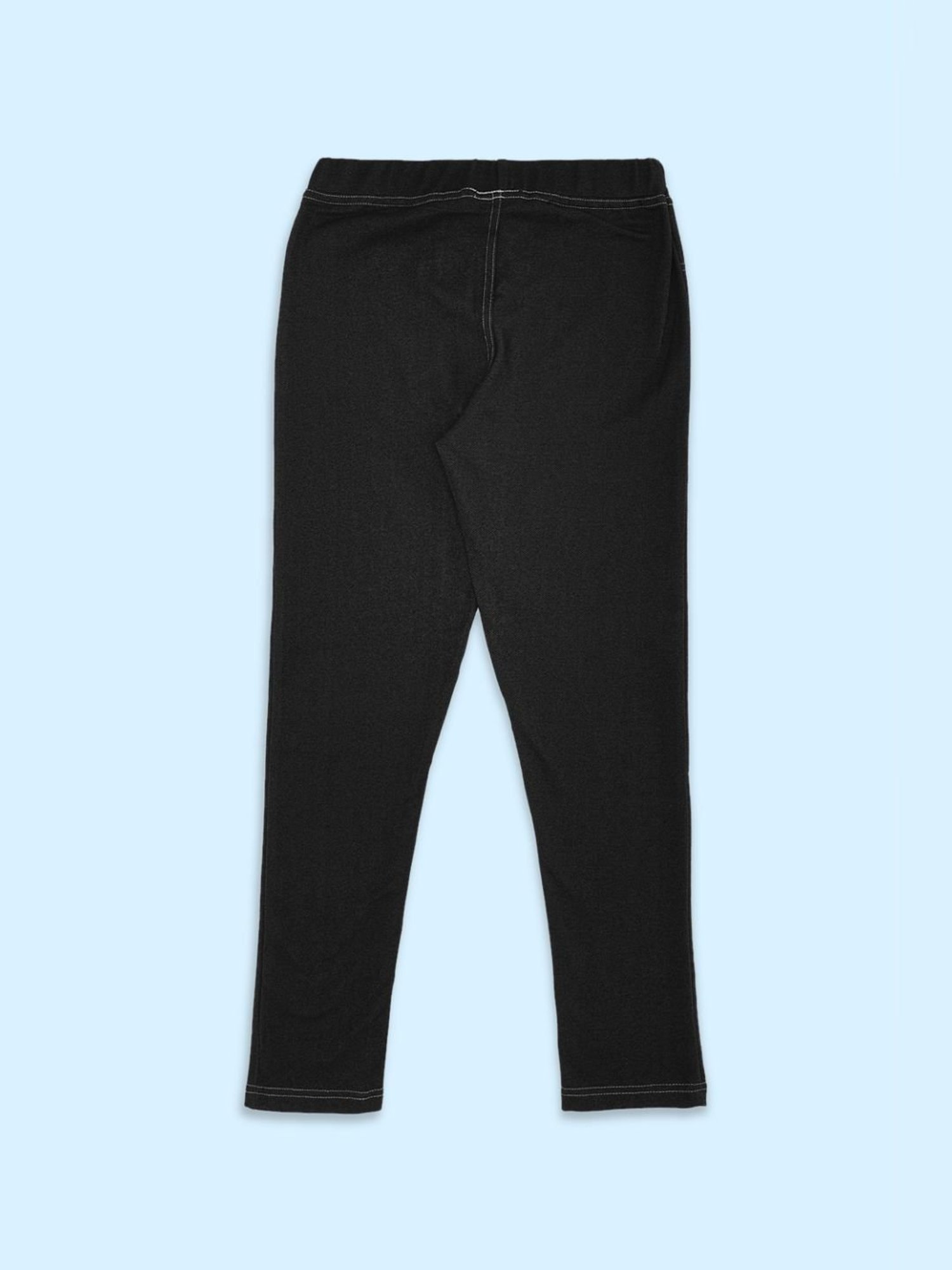 Pantaloons Junior Black Printed Jeggings