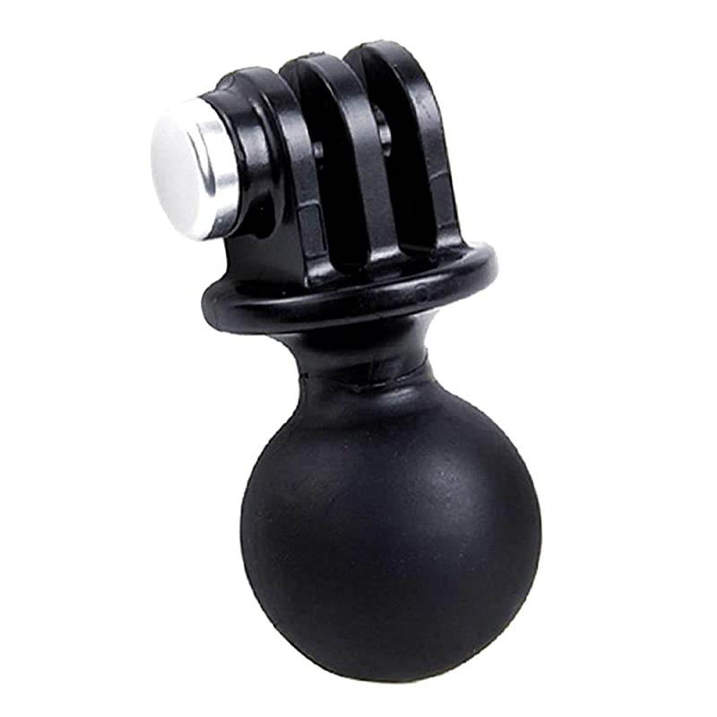 Ball Mount for GoPro Hero 9 8 7 6 5 4 3+ 3 Black Silver 2018 Max Session Fusion Osmo Action Xiaomi YI AKASO SJCAM Camera Ball Head Mount Adapter 1Inch Diameter Ball with Thumb Screw