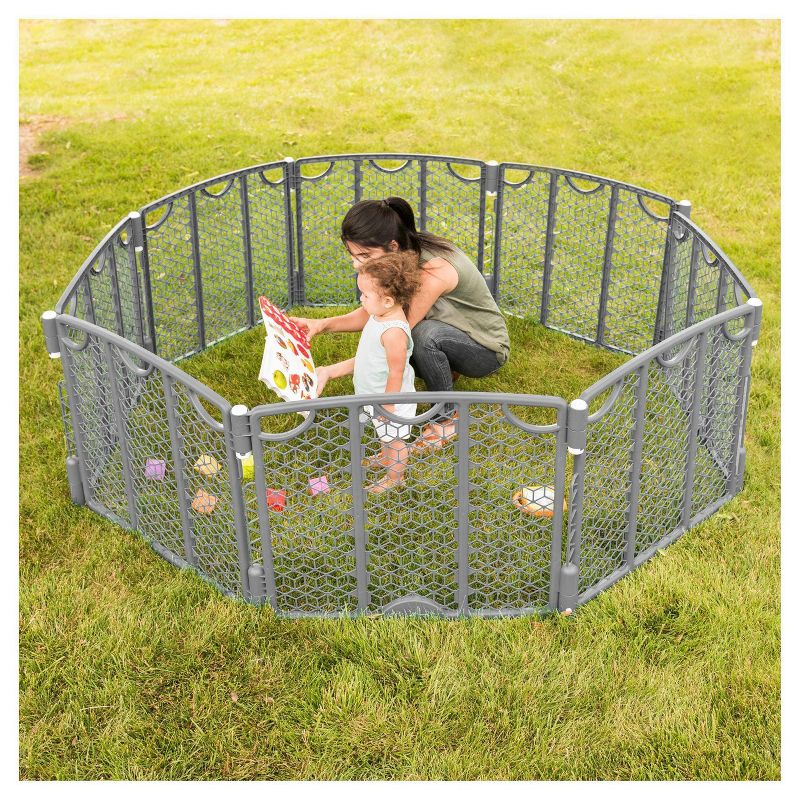 Evenflo Versatile Play Space Gate - Cream