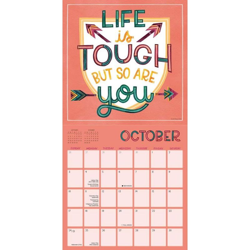 Sellers Publishing 2021 She Persisted Quotes to Motivate and Inspire 16-Month Wall Calendar Cahan, Becca