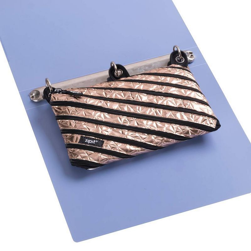 Continuous Zip Binder Pencil Case Iridescent Bronze - ZIPIT