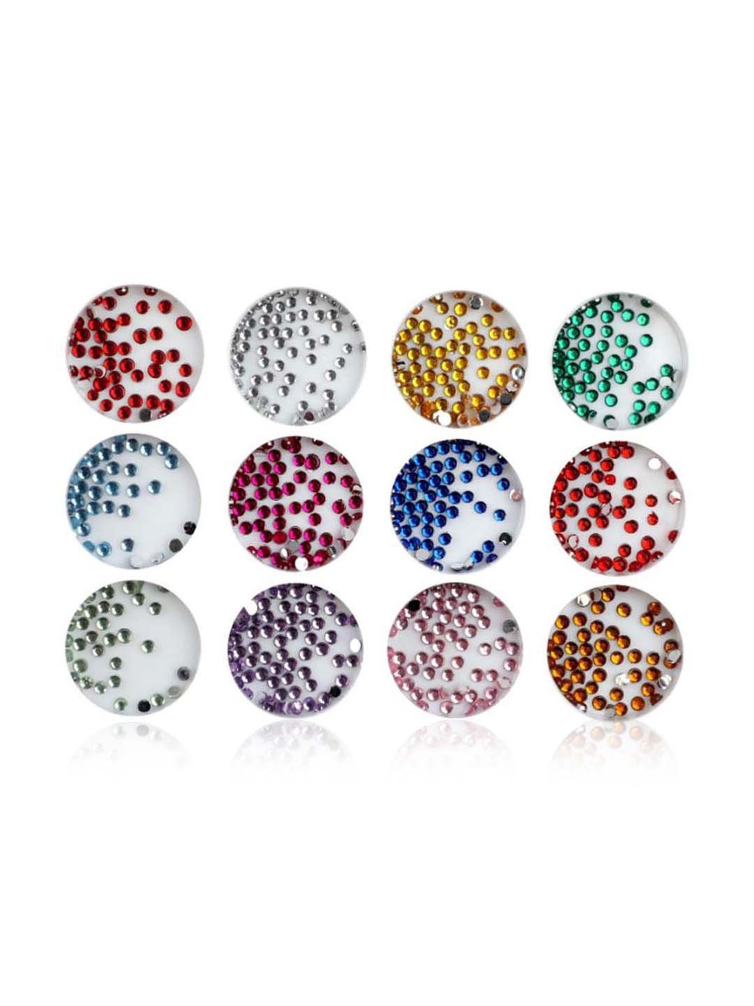 GLAM Shinning Round Stones Pallete