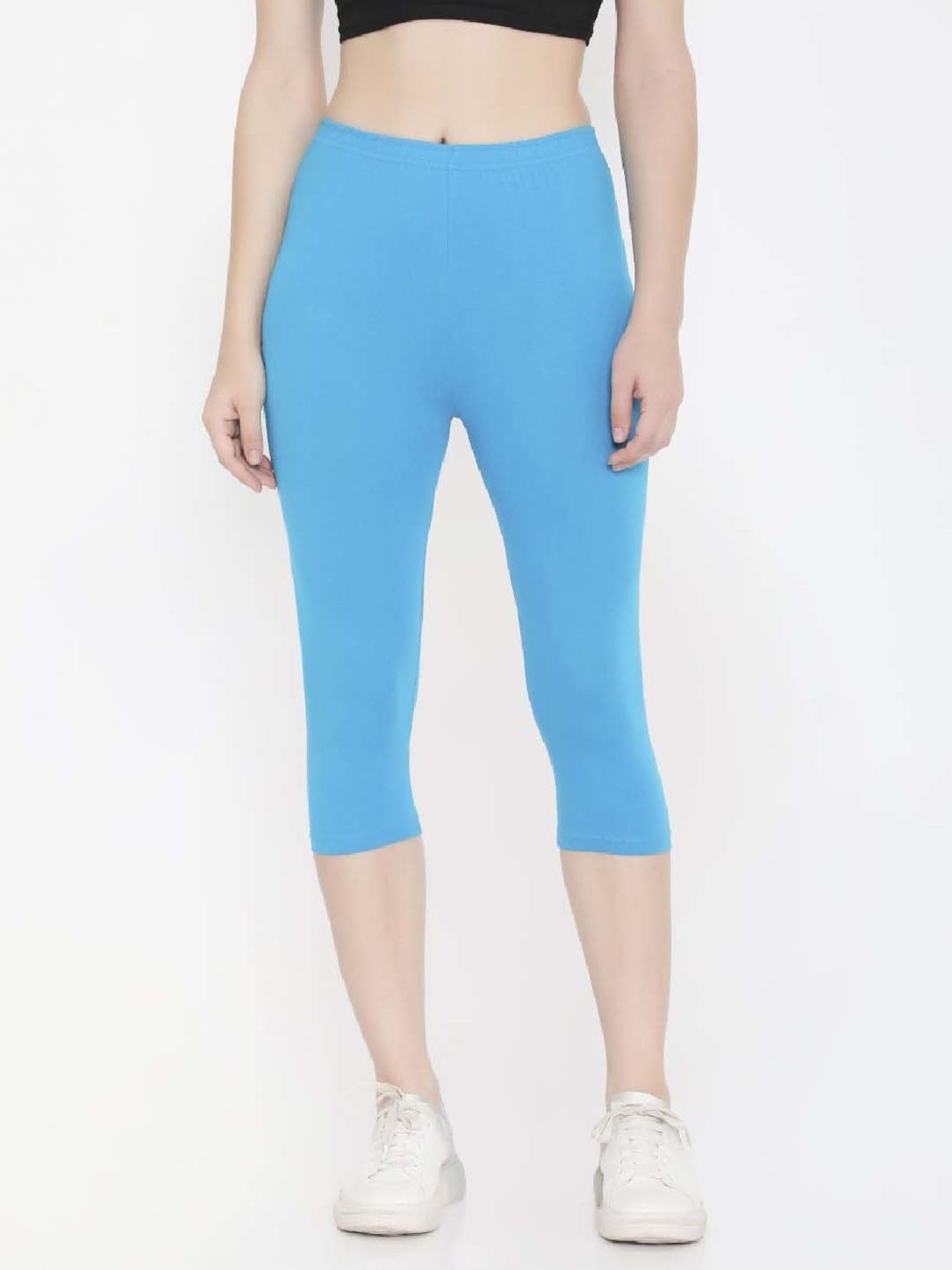 KENDALL + KYLIE Black High Rise Capris