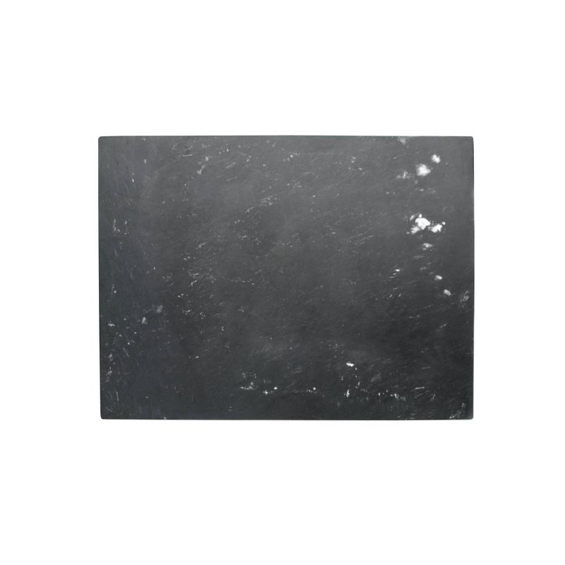 16" x 12" Marble Pastry Board Black - Fox Run